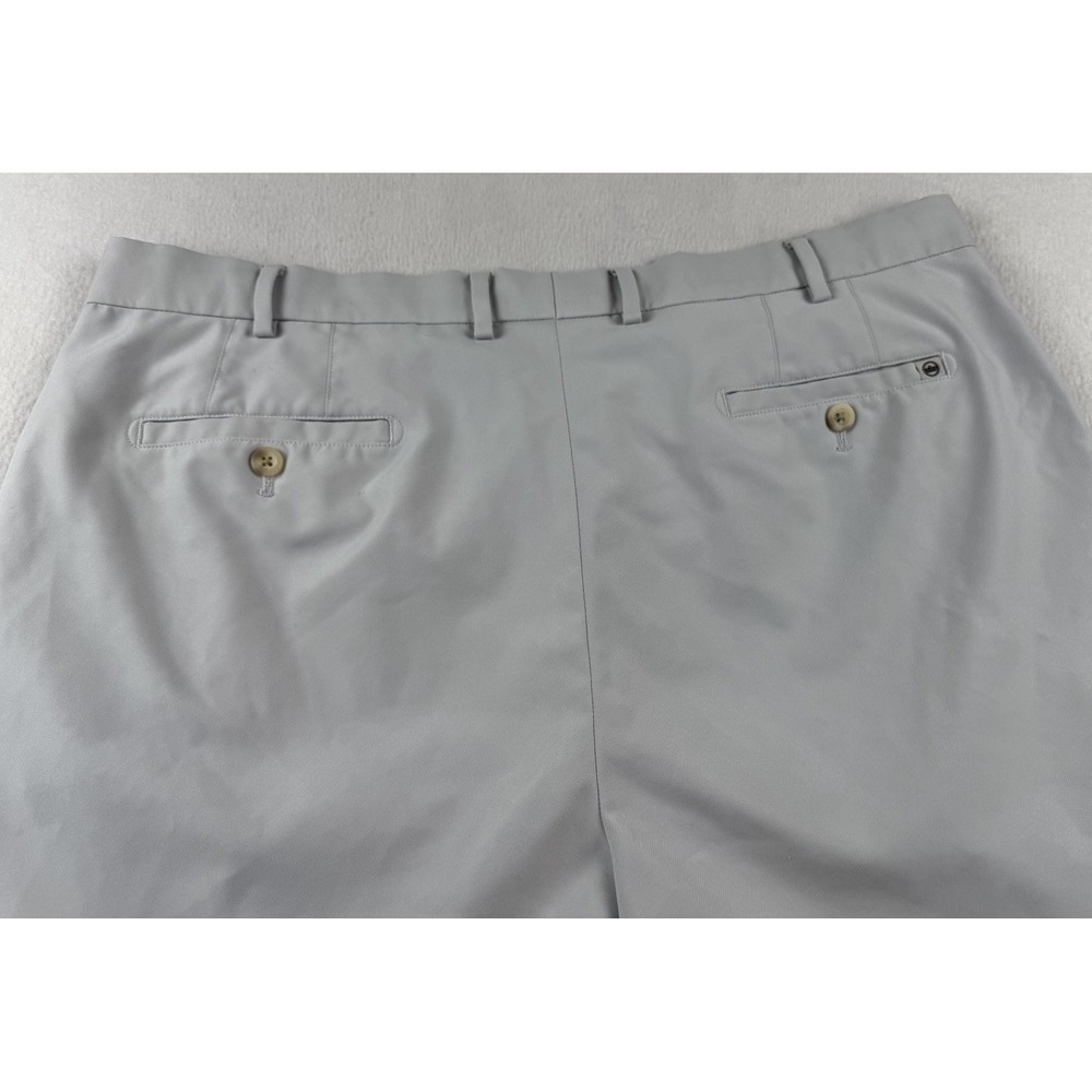 Peter Millar Performance Golf Shorts Mens 40 Gray Casual Summer - Picture 13 of 14